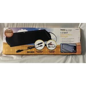 Thunderbolt Magnum Solar 1.5 Watt Solar Battery Charger Suitable For All 12V DC
